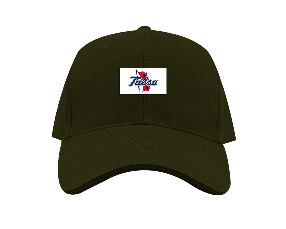 Tulsa Golden Hurricane Logo Dad Baseball Cap Hat
