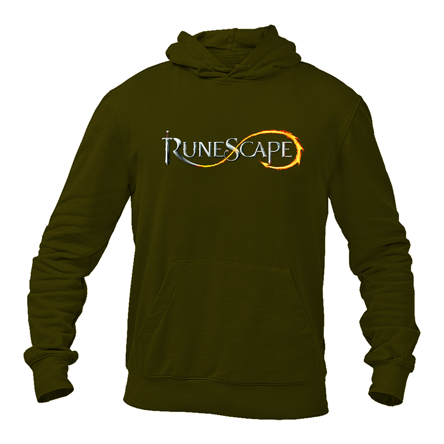 Men's Runescape Logo Gildan  Heavy Blend Hooded Sweatshirt