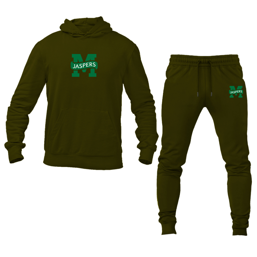 Men's Manhattan Jaspers Logo Hoodie Joggers Set