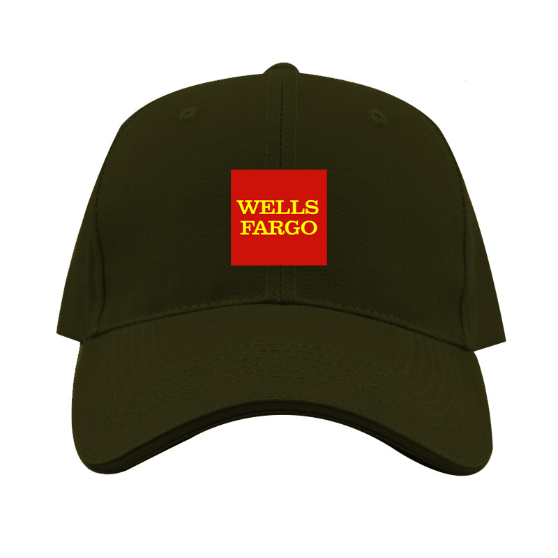 Wells Fargo Logo Dad Baseball Cap Hat