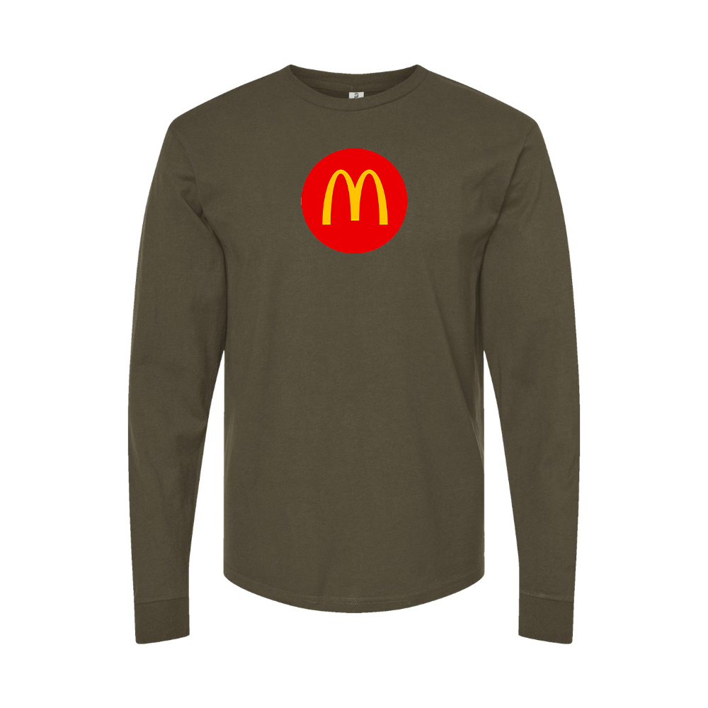 Men's McDonalds  Logo Long Sleeve T-Shirt