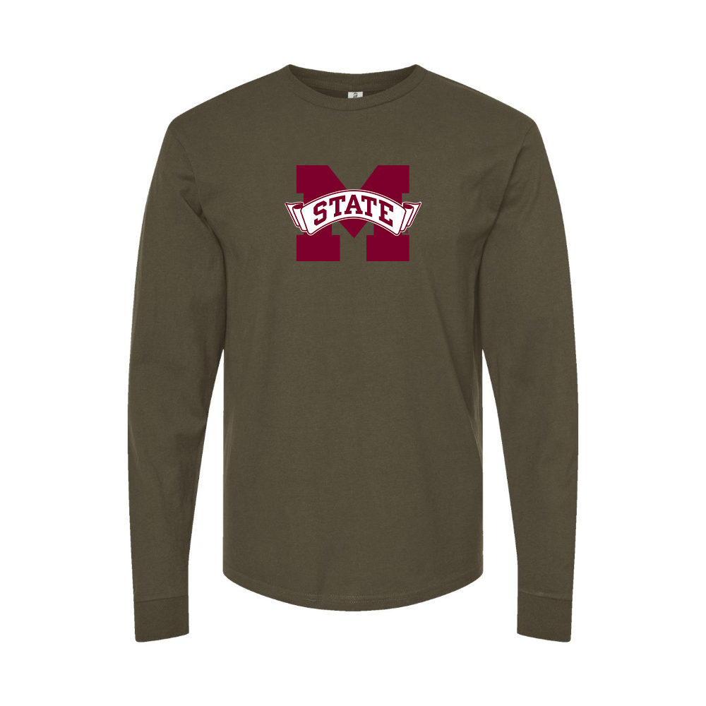 Men's Mississippi State Bulldogs Logo Long Sleeve T-Shirt