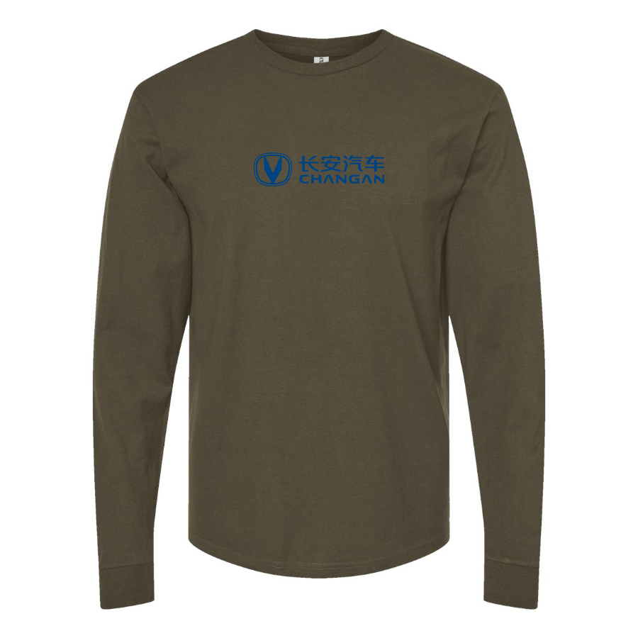 Men's Changan Logo Long Sleeve T-Shirt