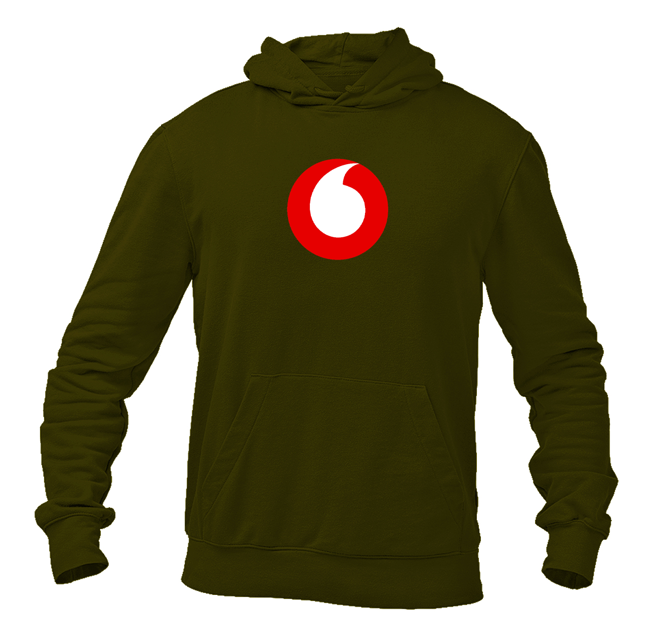 Men's Vodafone Logo  Pullover Hoodie