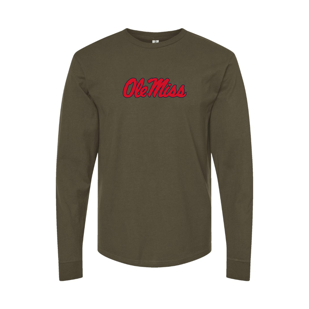 Men's Mississippi Rebels Logo Long Sleeve T-Shirt