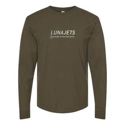 Men's LunaJets Logo Long Sleeve T-Shirt