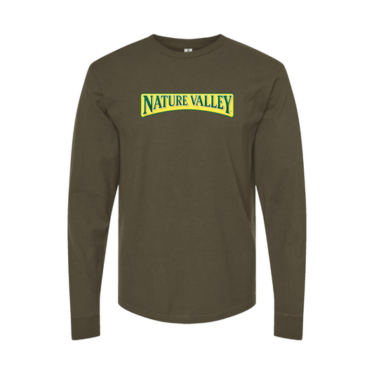 Men's Nature Valley Logo Long Sleeve T-Shirt
