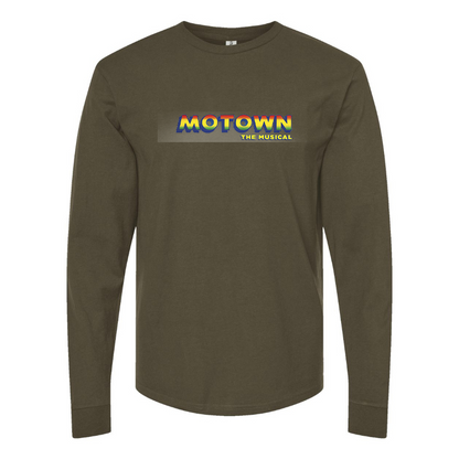 Men's Motown the Musical Logo Long Sleeve T-Shirt