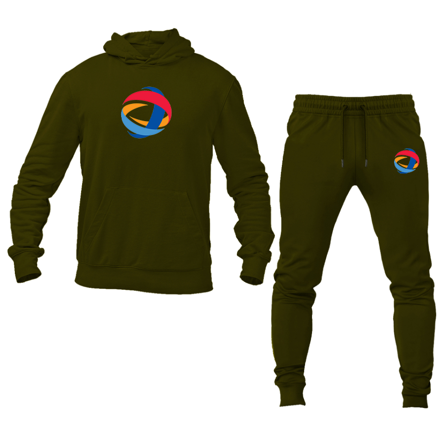Men's Total Logo Hoodie Joggers Set