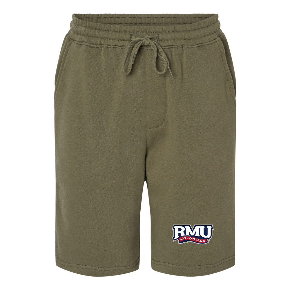 Men's Robert Morris Colonials Logo Independent Trading Co Midweight Fleece Shorts