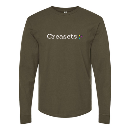 Men's Creasets Logo Long Sleeve T-Shirt