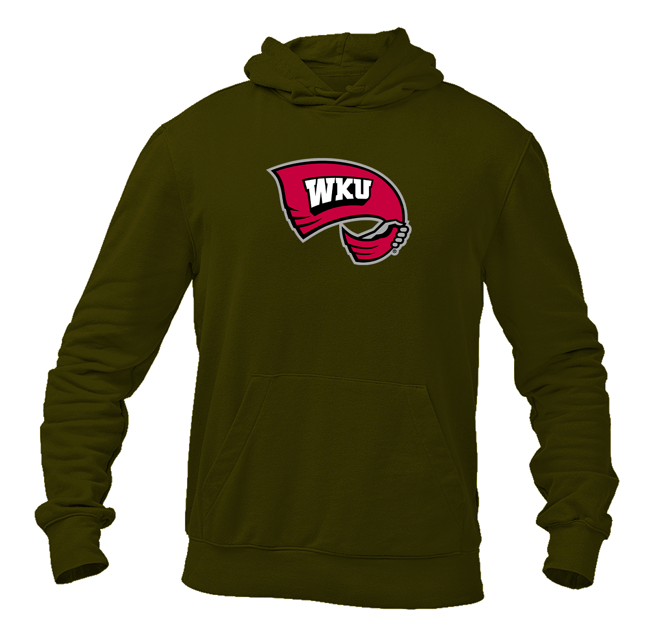 Men's Western Kentucky Hilltoppers Logo  Pullover Hoodie