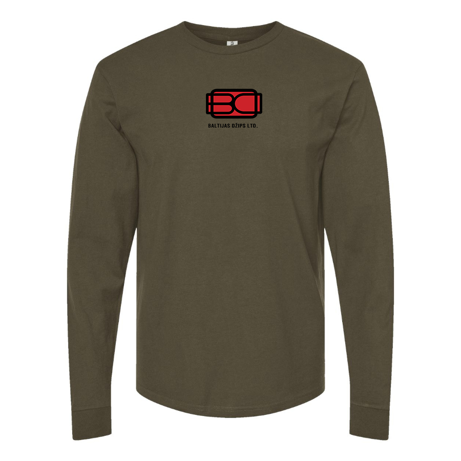 Men's Baltijas Dzips Logo Long Sleeve T-Shirt