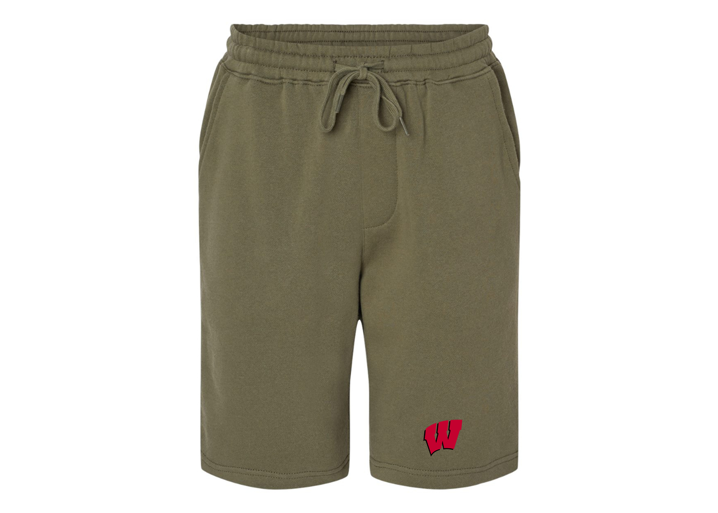 Men's Wisconsin Badgers Independent Trading Co Midweight Fleece Shorts