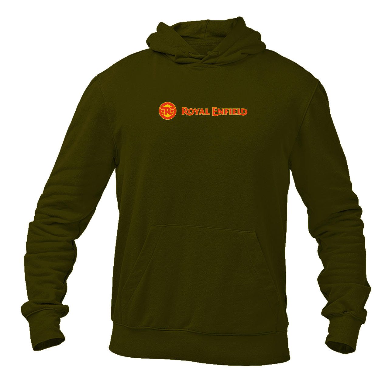 Men's Royal Enfield Logo Pullover Hoodie