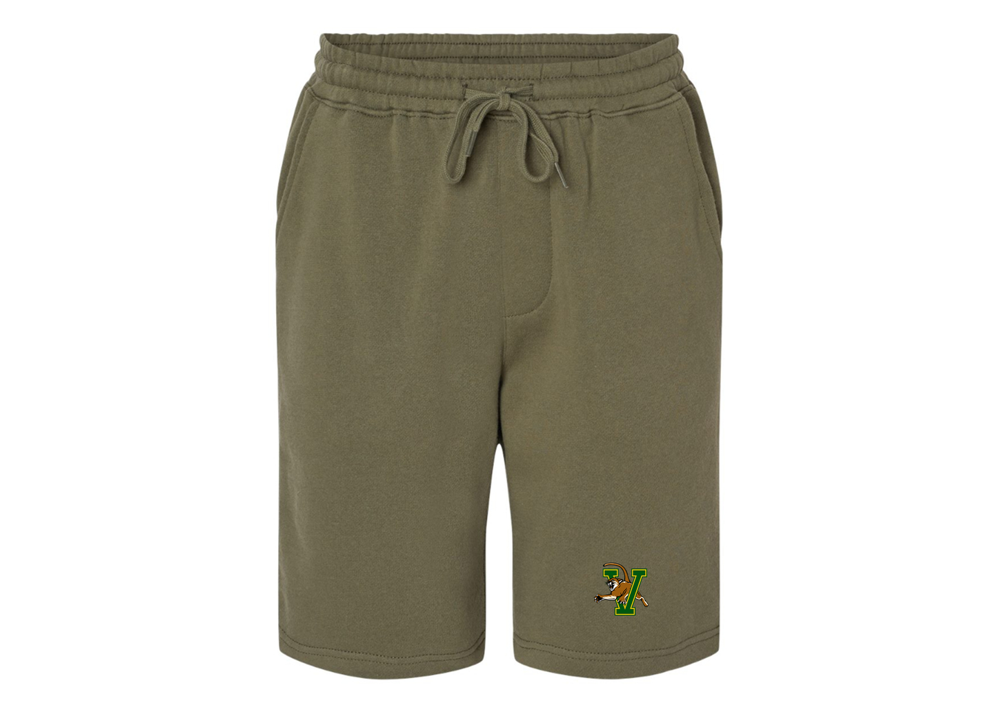 Men's Vermont Catamounts Independent Trading Co Midweight Fleece Shorts