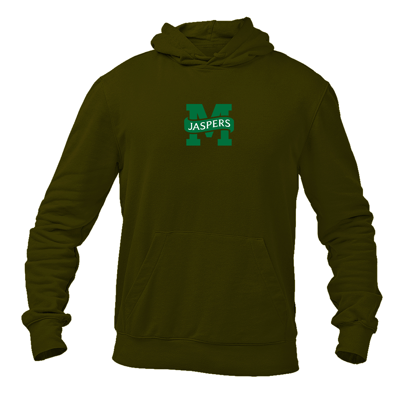 Men's Manhattan Jaspers Logo  Pullover Hoodie