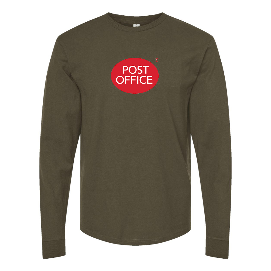 Men's Post Office Logo Long Sleeve T-Shirt