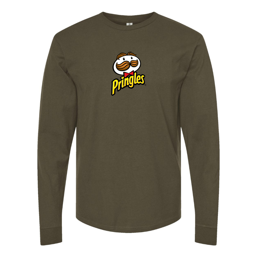 Men's Pringles Logo Long Sleeve T-Shirt