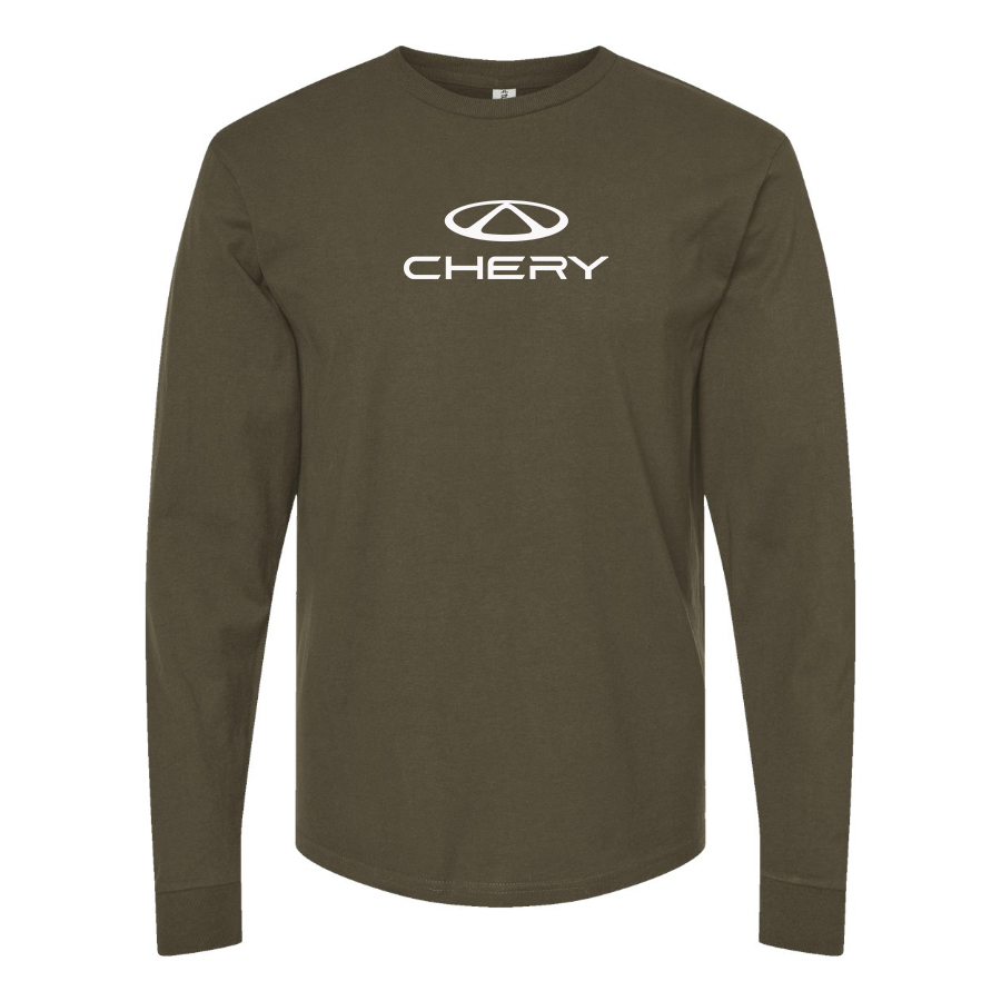 Men's Chery Logo Long Sleeve T-Shirt