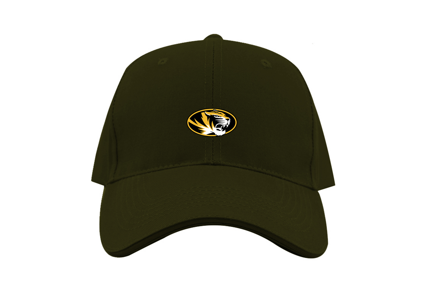Missouri Tigers Logo Dad Baseball Cap Hat