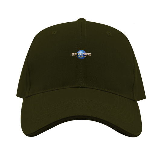 Universal Studios Florida Logo Dad Baseball Cap Hat