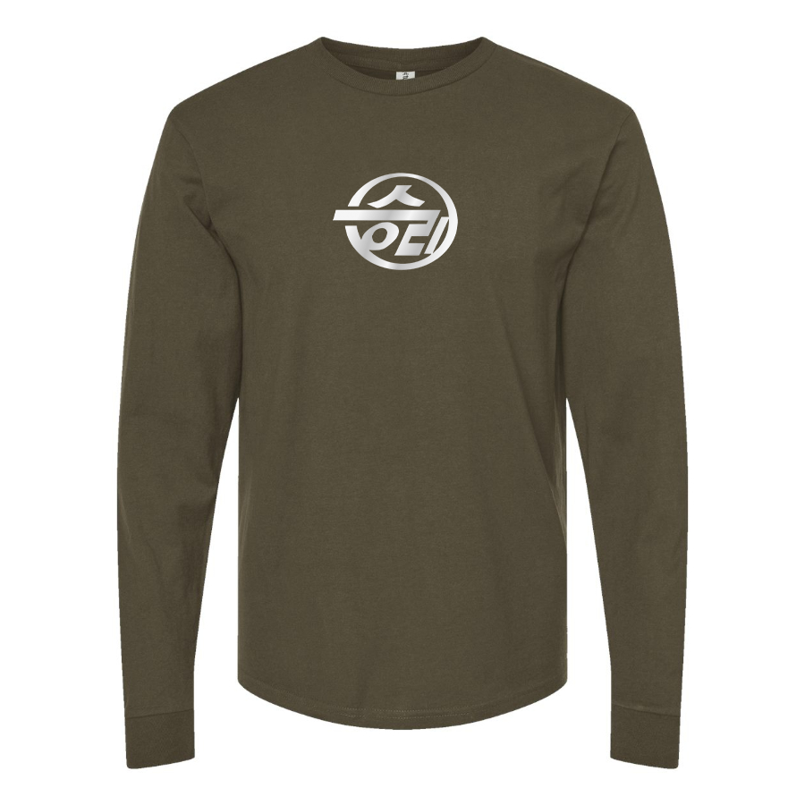 Men's Sungri Motor Plant Logo Long Sleeve T-Shirt