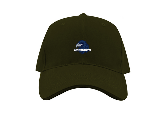 Monmouth Hawks Logo Dad Baseball Cap Hat