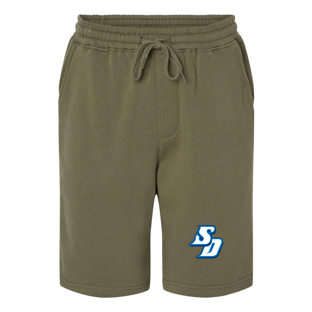 Men's San Diego Toreros Logo Independent Trading Co Midweight Fleece Shorts