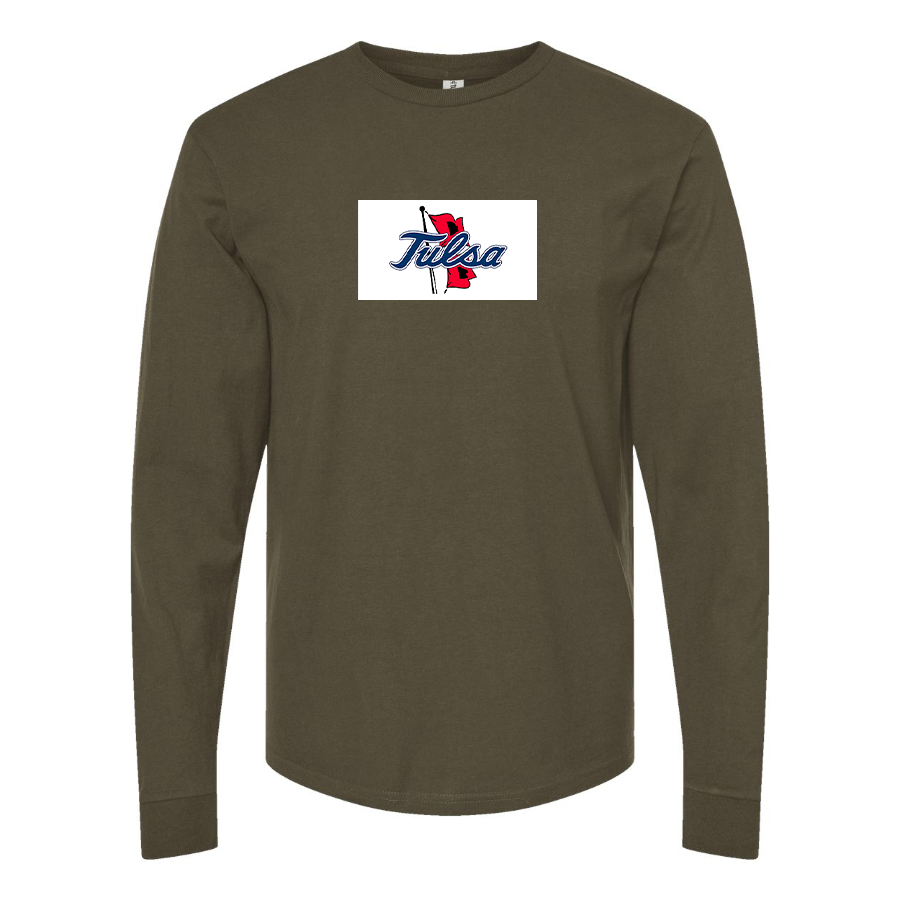 Men's Tulsa Golden Hurricane Logo Long Sleeve T-Shirt