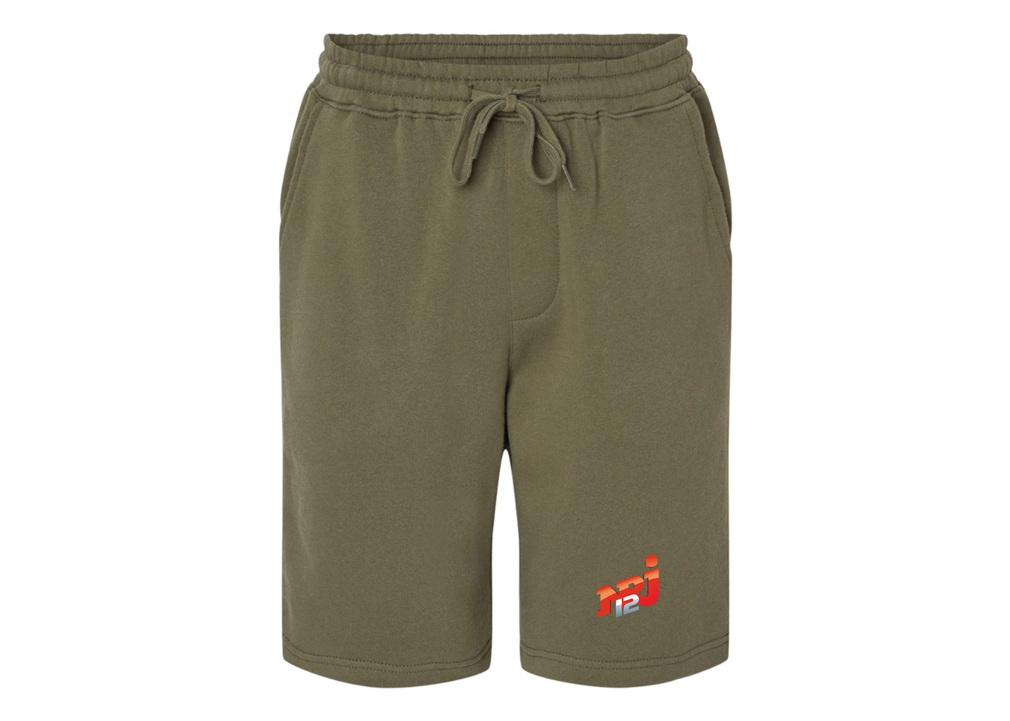 Men's  NRJ 12 Logo Independent Trading Co Midweight Fleece Shorts