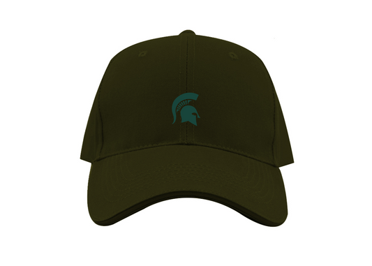 Michigan State Spartans Logo Dad Baseball Cap Hat
