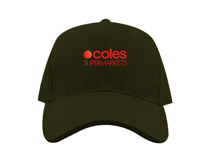 Coles Supermarket Dad Baseball Cap Hat