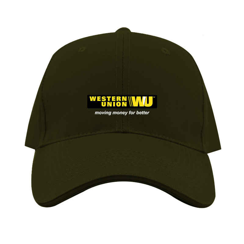 Wastern Union Logo Dad Baseball Cap Hat