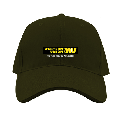Wastern Union Logo Dad Baseball Cap Hat