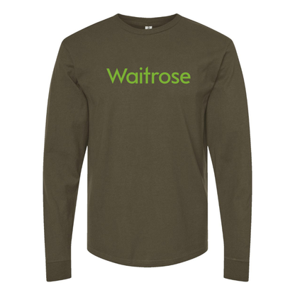 Men's Waitrose Logo Long Sleeve T-Shirt