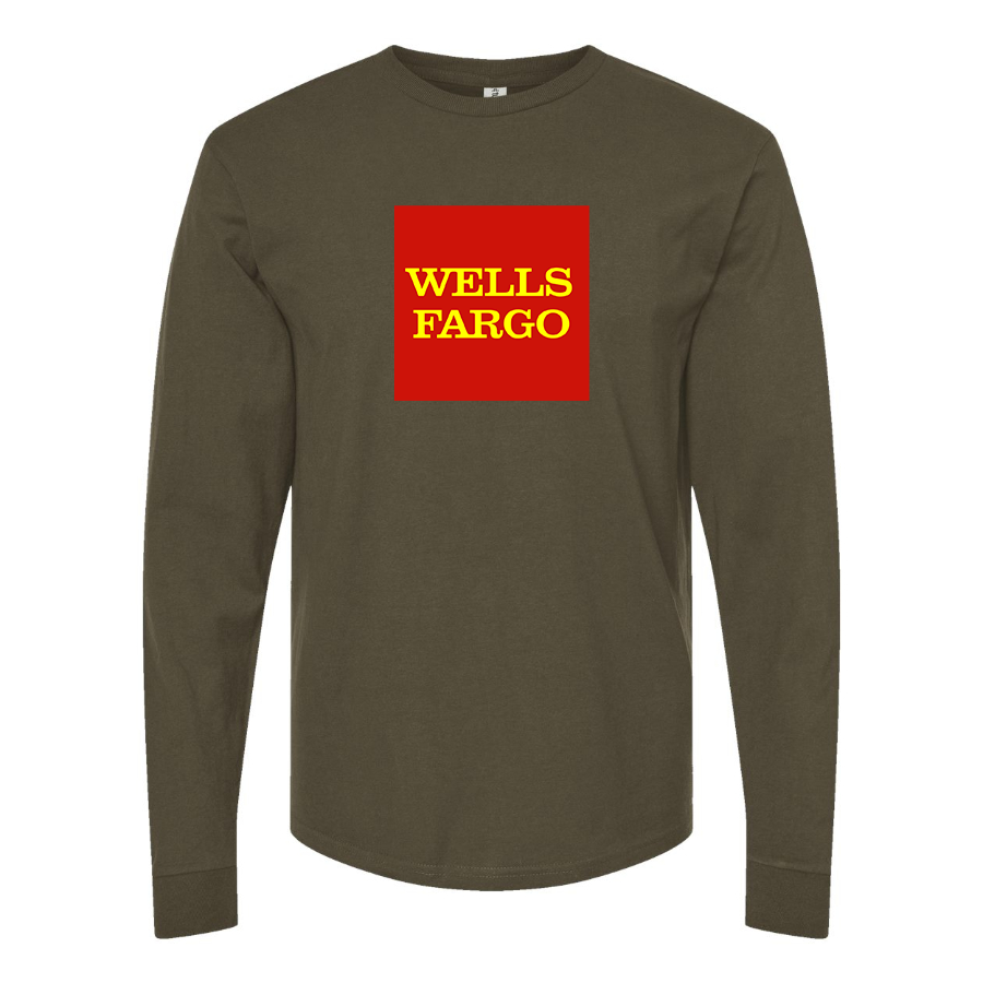 Men's Wells Fargo Logo Long Sleeve T-Shirt