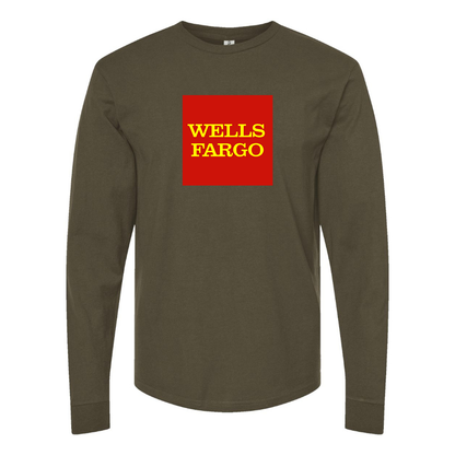 Men's Wells Fargo Logo Long Sleeve T-Shirt