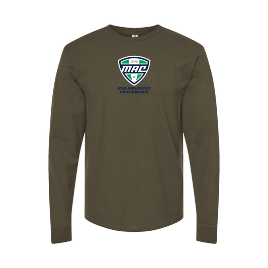 Men's Mid American Conference Logo Long Sleeve T-Shirt