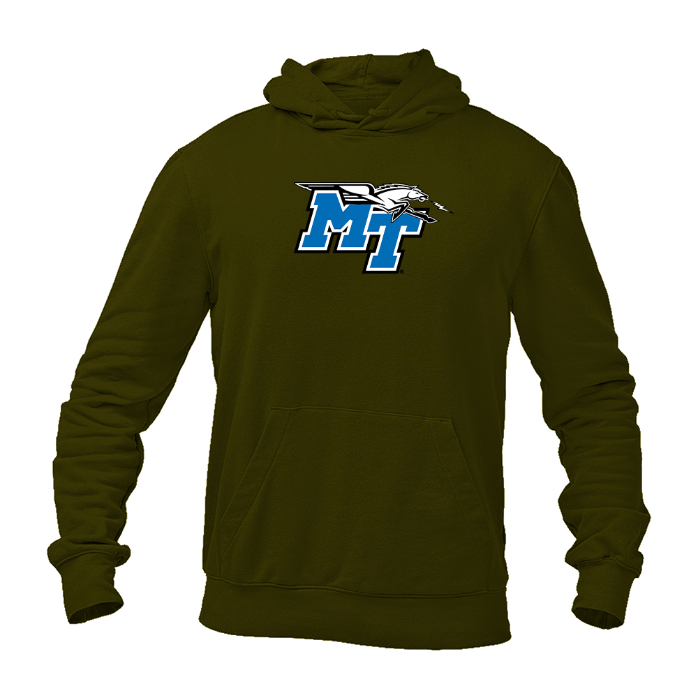 Men's Middle Tennessee Blue Raiders Logo Pullover Hoodie