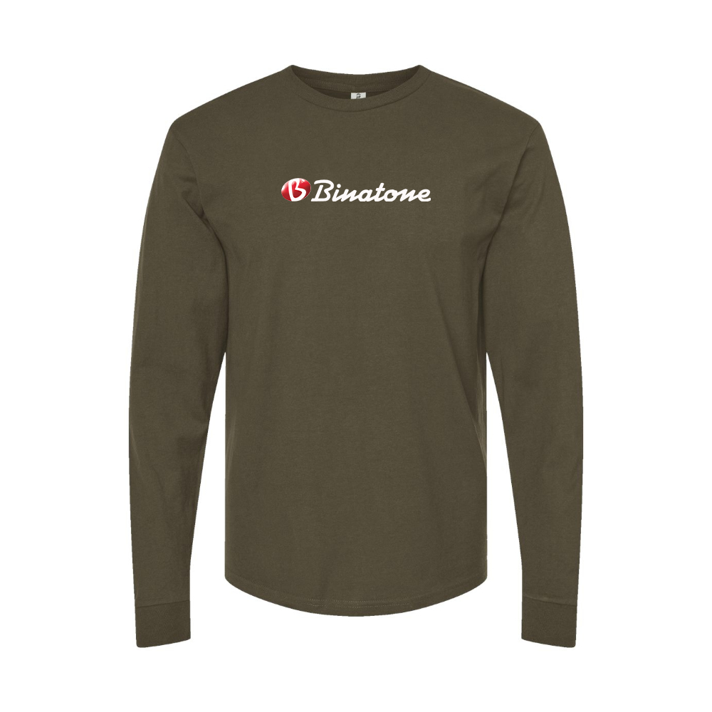 Men's Binatone Logo Long Sleeve T-Shirt