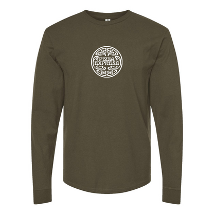 Men's Pizza Express Logo Long Sleeve T-Shirt