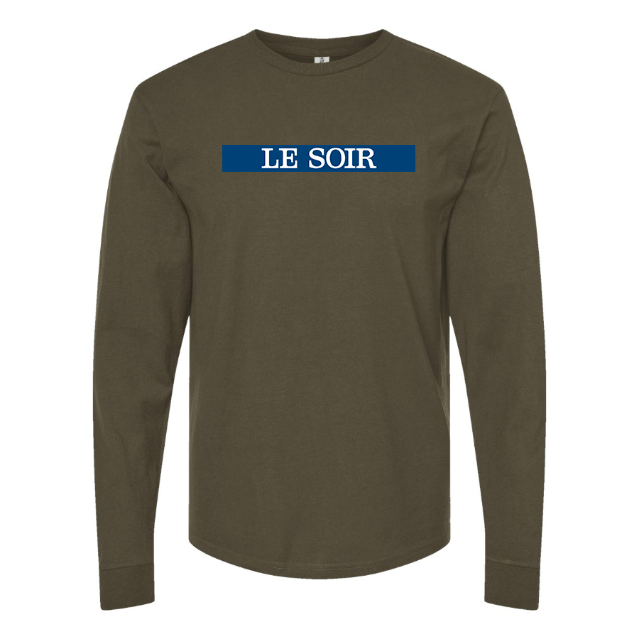 Men's Le soir Logo Long Sleeve T-Shirt