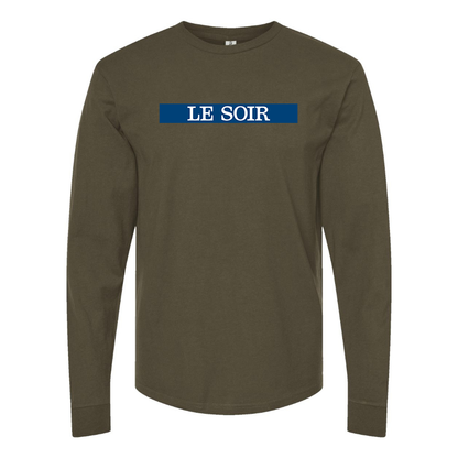 Men's Le soir Logo Long Sleeve T-Shirt