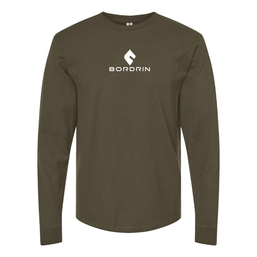 Men’s Bordrin Logo Long Sleeve T-Shirt