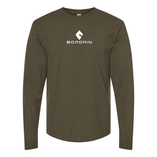 Men’s Bordrin Logo Long Sleeve T-Shirt