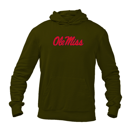 Men's Mississippi Rebels Logo Pullover Hoodie