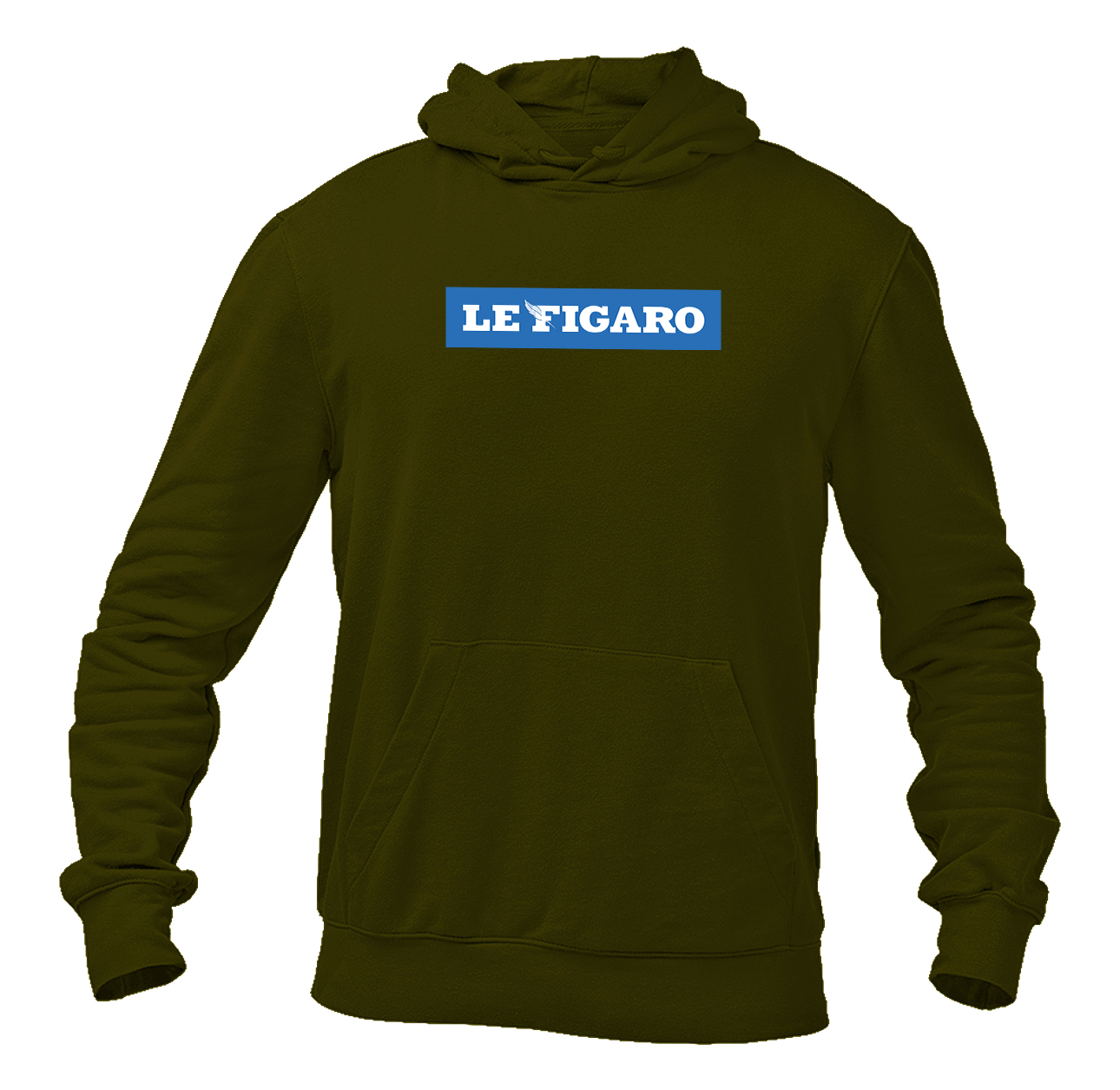 Men's Le Figaro Logo  Pullover Hoodie