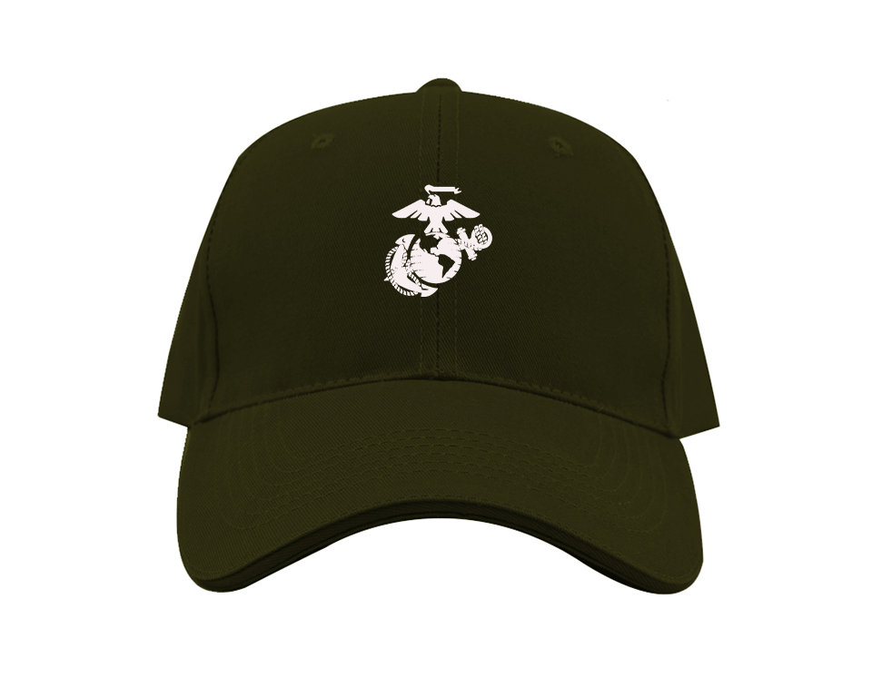 USMC Symbol Dad Baseball Cap Hat