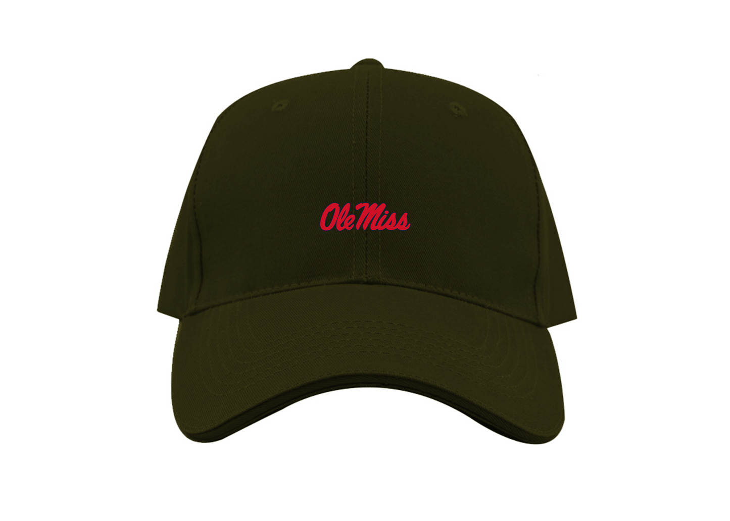 Mississippi Rebels Logo Dad Baseball Cap Hat
